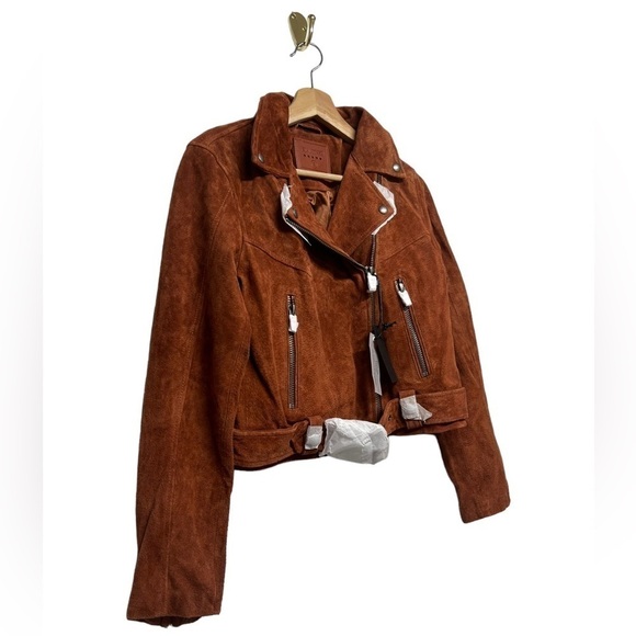 Blank NYC Brown Leather Jacket - Picture 5 of 8